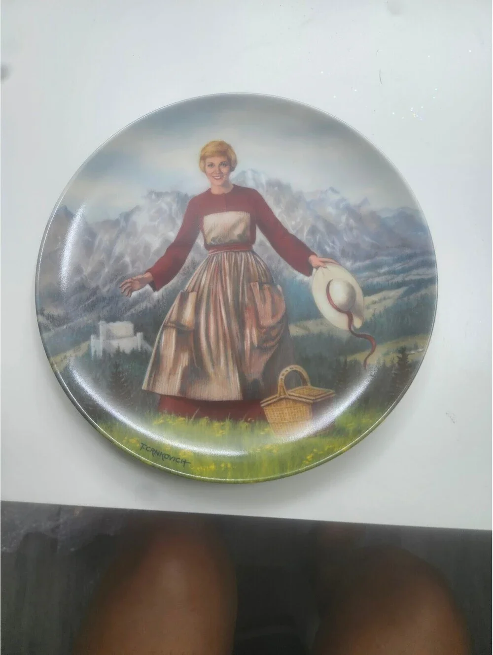 1986 Edwin M. Knowles 'The Sound of Music' Collector's Plate